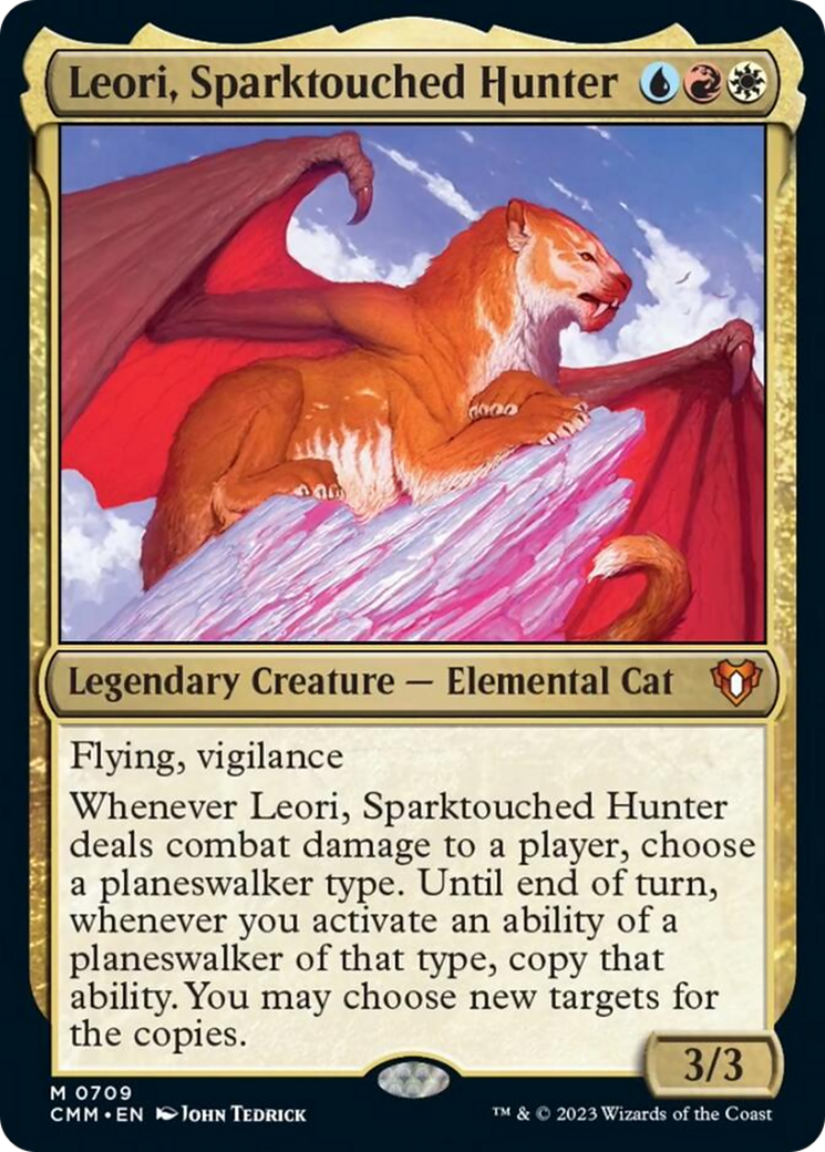 Leori, Sparktouched Hunter [Commander Masters] | The CG Realm