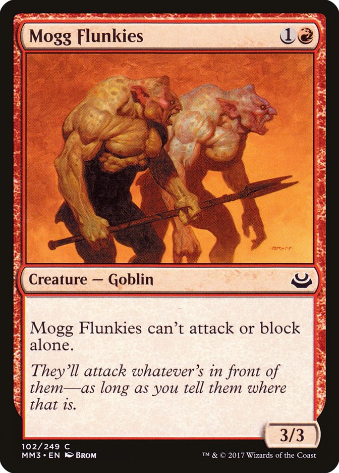 Mogg Flunkies [Modern Masters 2017] | The CG Realm