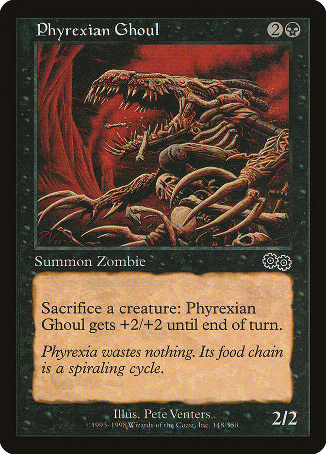 Phyrexian Ghoul [Urza's Saga] | The CG Realm