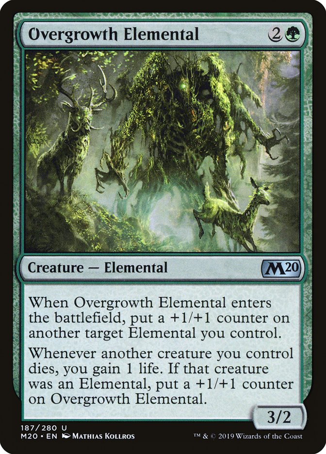 Overgrowth Elemental [Core Set 2020] | The CG Realm