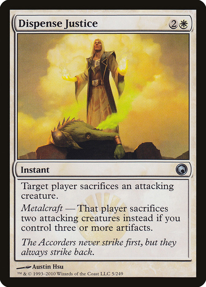 Dispense Justice [Scars of Mirrodin] | The CG Realm