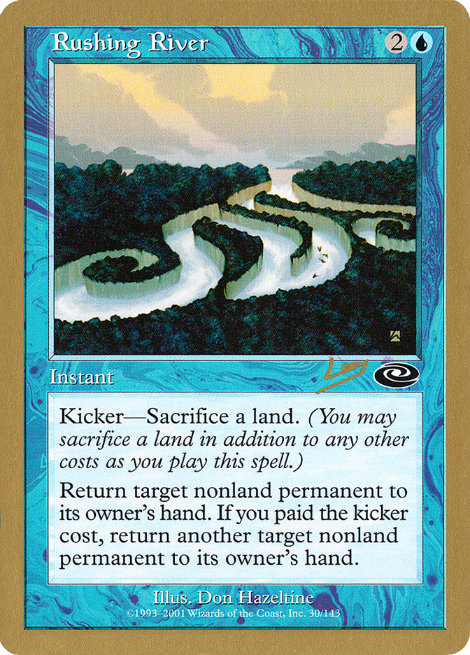 Rushing River (Raphael Levy) [World Championship Decks 2002] | The CG Realm