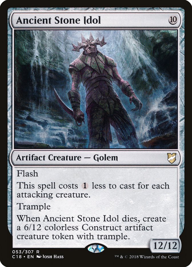 Ancient Stone Idol [Commander 2018] | The CG Realm