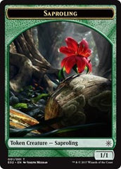 Saproling // Treasure (007) Double-Sided Token [Explorers of Ixalan Tokens] | The CG Realm