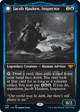 Jacob Hauken, Inspector (DBL-332) - Innistrad: Double Feature: (Double Faced Transform)