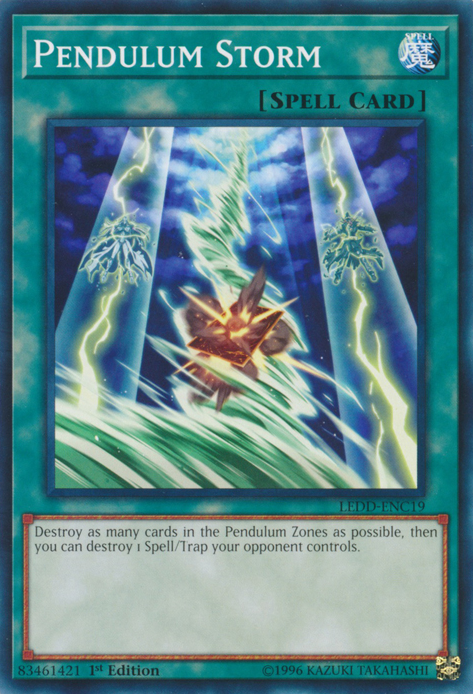 Pendulum Storm [LEDD-ENC19] Common | The CG Realm