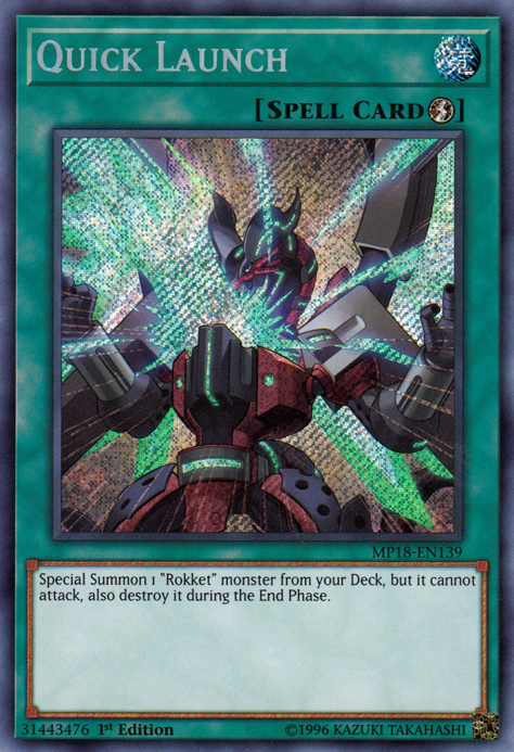 Quick Launch [MP18-EN139] Secret Rare | The CG Realm