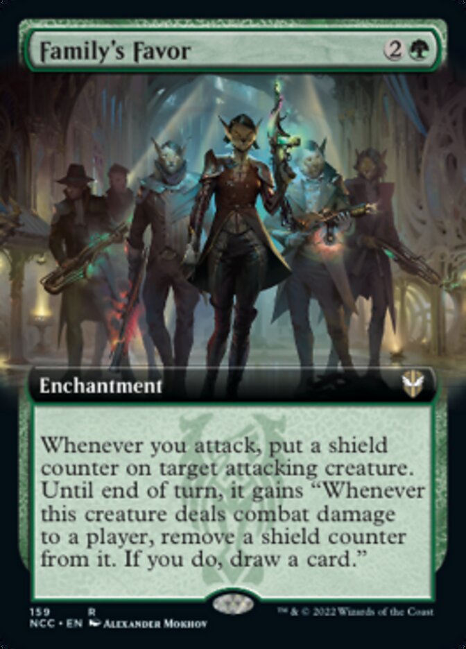 Family's Favor (Extended Art) [Streets of New Capenna Commander] | The CG Realm