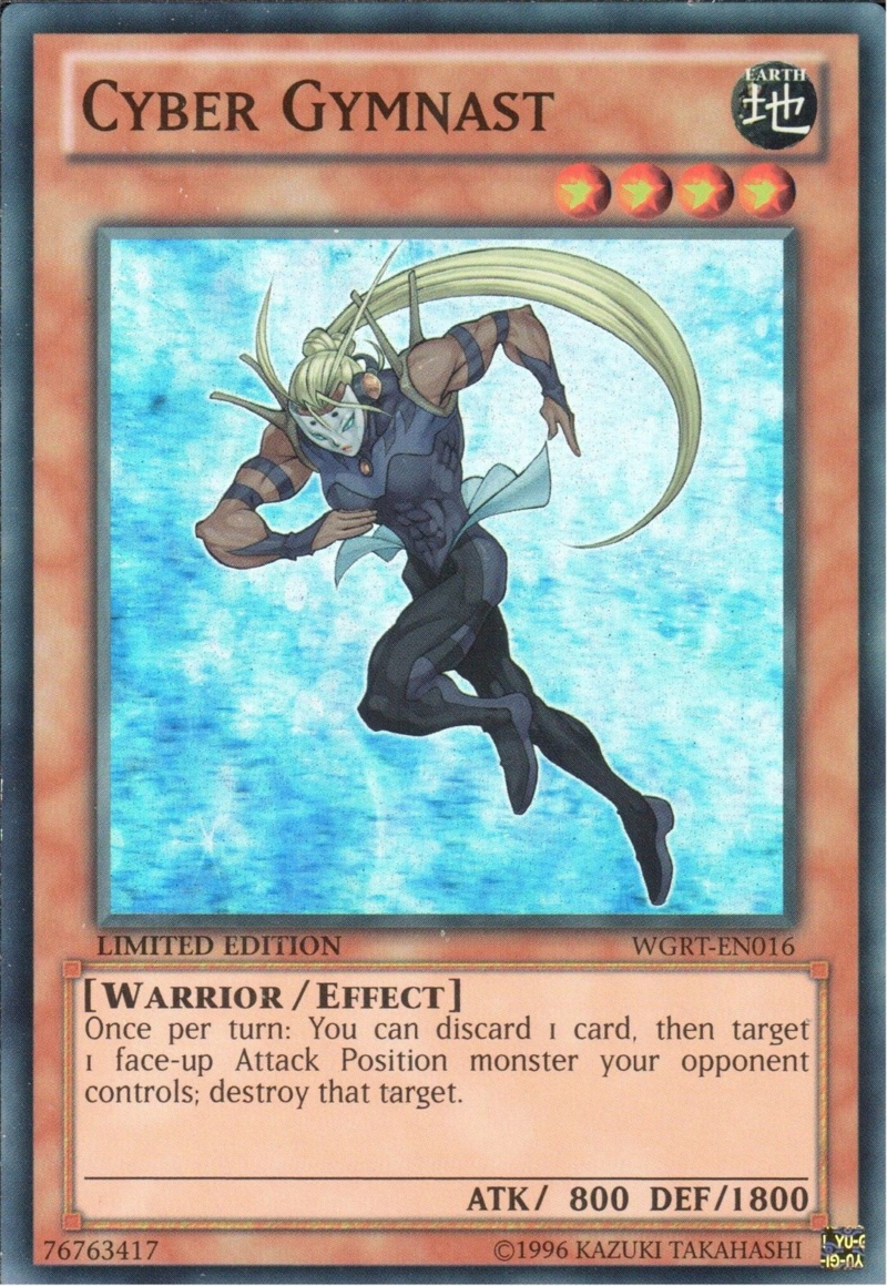 Cyber Gymnast [WGRT-EN016] Super Rare | The CG Realm