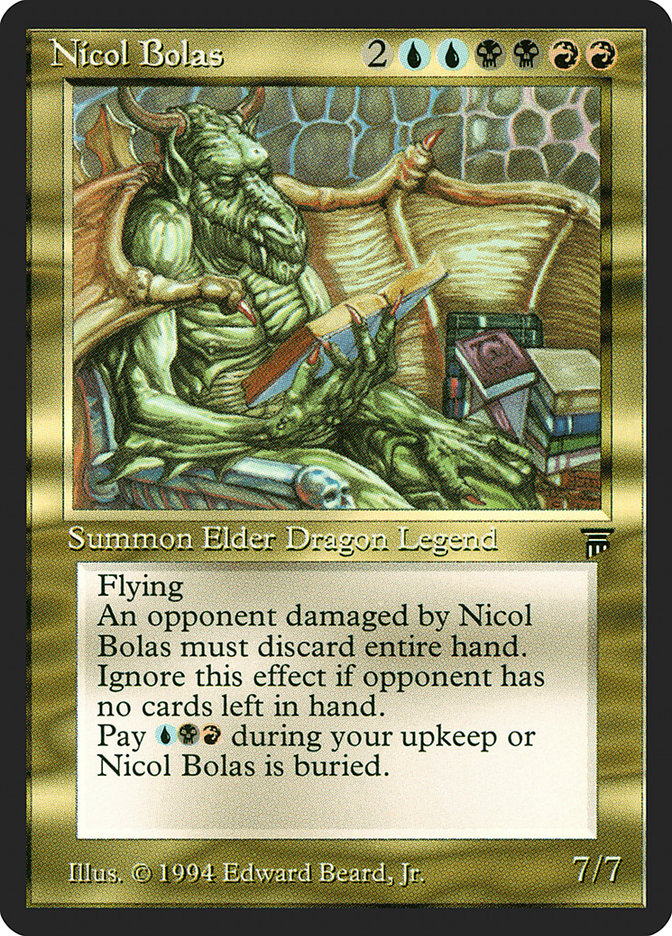 Nicol Bolas [Legends] | The CG Realm