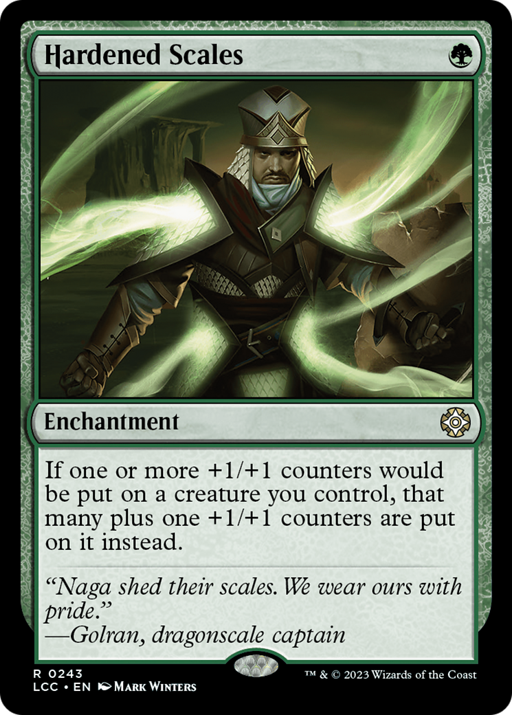 Hardened Scales [The Lost Caverns of Ixalan Commander] | The CG Realm