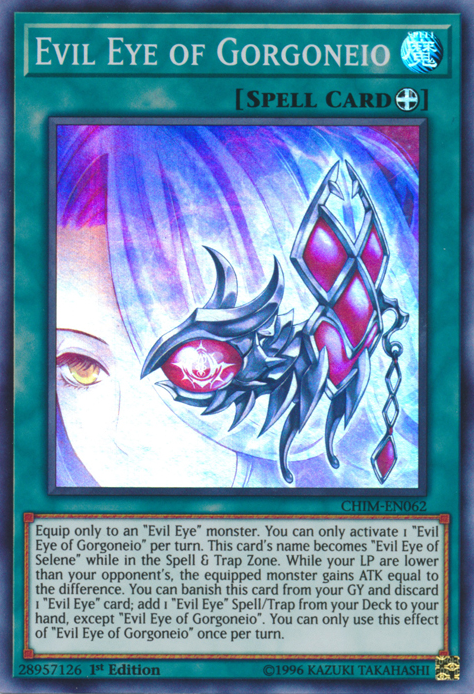 Evil Eye of Gorgoneio [CHIM-EN062] Super Rare | The CG Realm