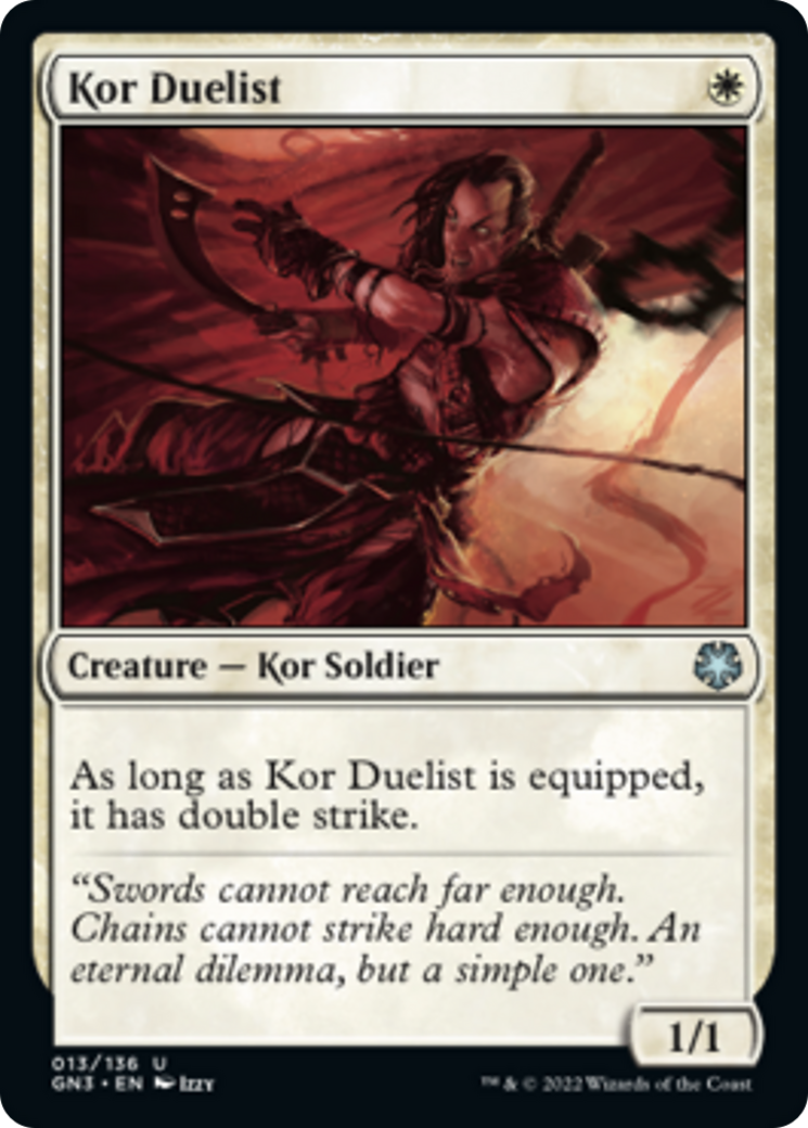 Kor Duelist [Game Night: Free-for-All] | The CG Realm