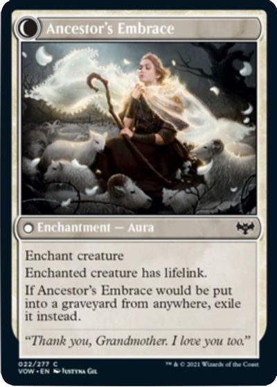Kindly Ancestor (VOW-022) - Innistrad: Crimson Vow: (Double Faced Transform)