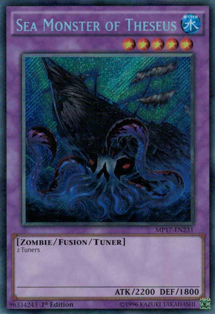 Sea Monster of Theseus [MP17-EN231] Secret Rare | The CG Realm