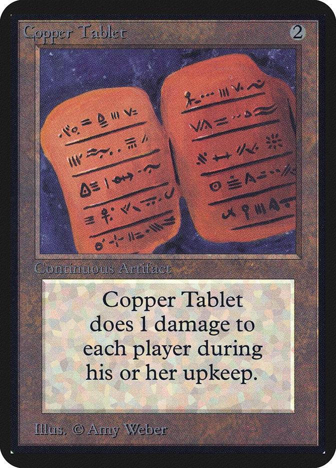 Copper Tablet [Alpha Edition] | The CG Realm