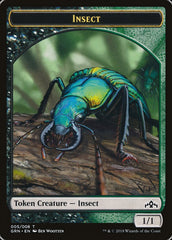 Saproling // Insect Double-Sided Token [Guilds of Ravnica Guild Kit Tokens] | The CG Realm