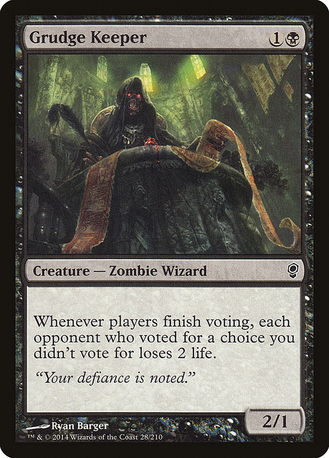 Grudge Keeper [Conspiracy] | The CG Realm