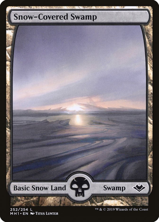 Snow-Covered Swamp [Modern Horizons] | The CG Realm