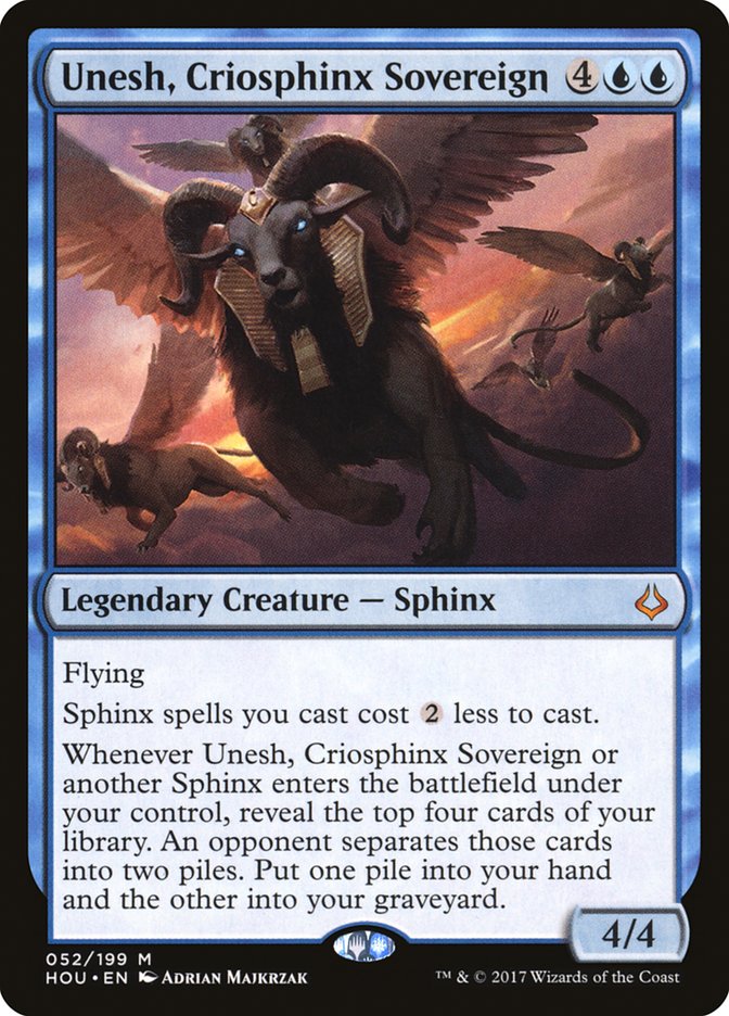 Unesh, Criosphinx Sovereign [Hour of Devastation] | The CG Realm