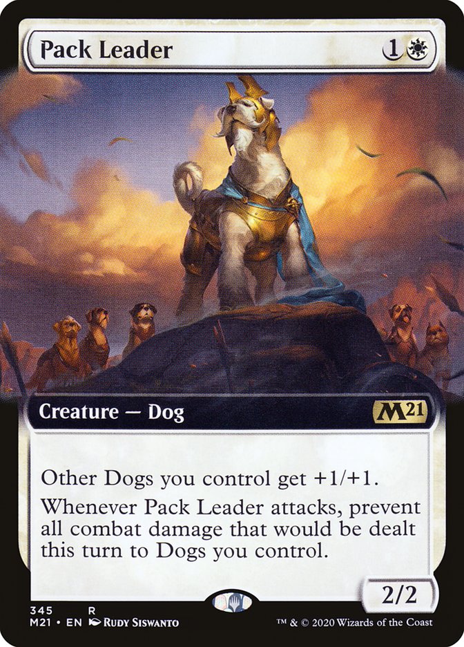 Pack Leader (Extended Art) [Core Set 2021] | The CG Realm