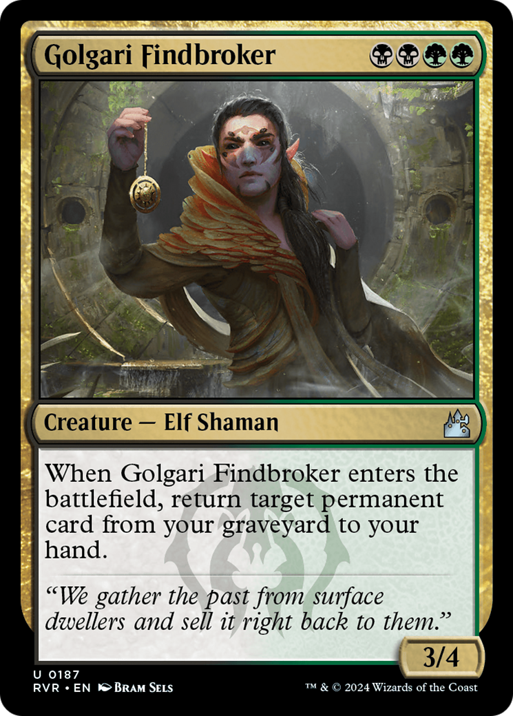 Golgari Findbroker [Ravnica Remastered] | The CG Realm
