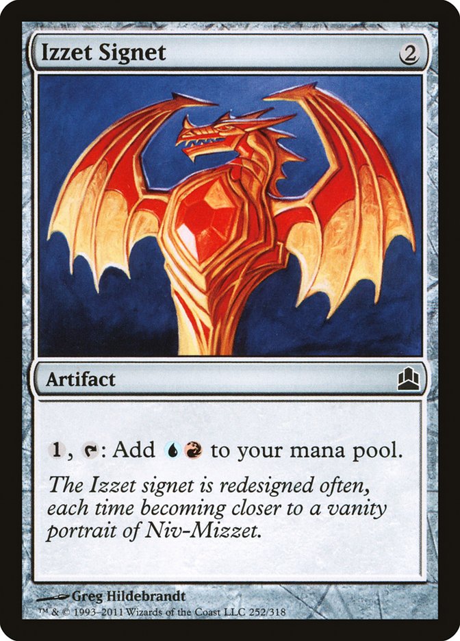Izzet Signet [Commander 2011] | The CG Realm