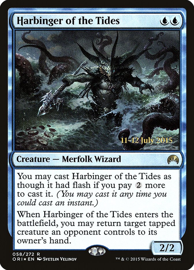 Harbinger of the Tides [Magic Origins Prerelease Promos] | The CG Realm