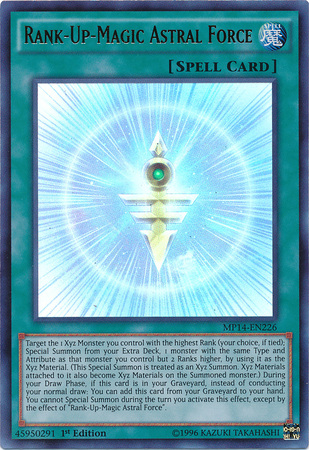 Rank-Up-Magic Astral Force [MP14-EN226] Ultra Rare | The CG Realm
