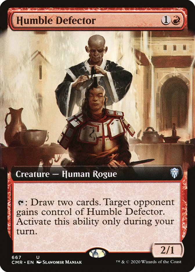 Humble Defector (Extended Art) [Commander Legends] | The CG Realm