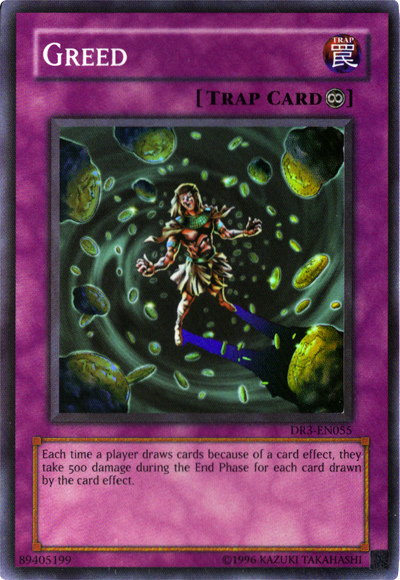 Greed [DR3-EN055] Super Rare | The CG Realm
