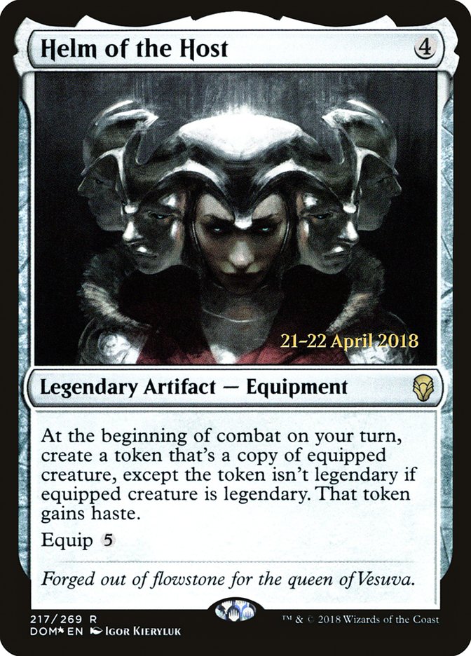 Helm of the Host [Dominaria Prerelease Promos] | The CG Realm
