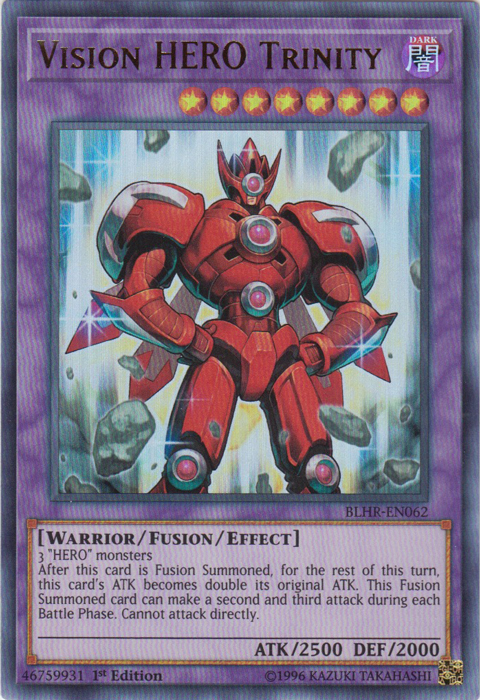Vision Hero Trinity [BLHR-EN062] Ultra Rare | The CG Realm