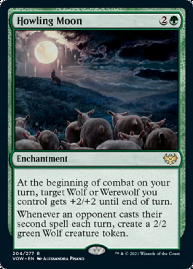 Howling Moon [Innistrad: Crimson Vow] | The CG Realm