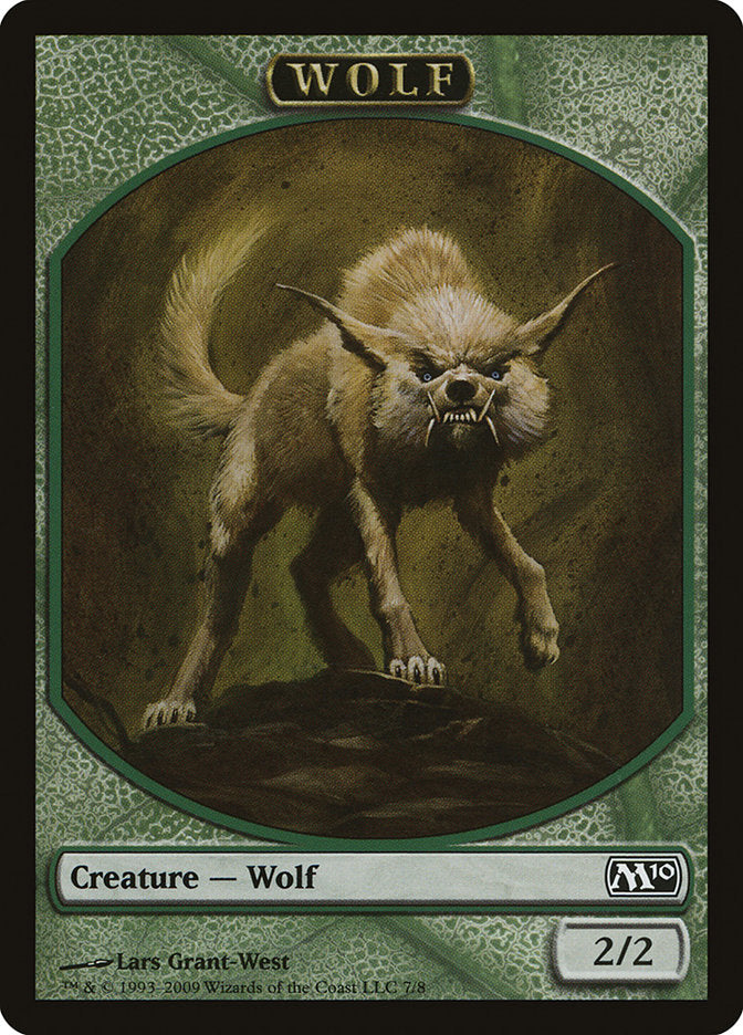 Wolf Token [Magic 2010 Tokens] | The CG Realm