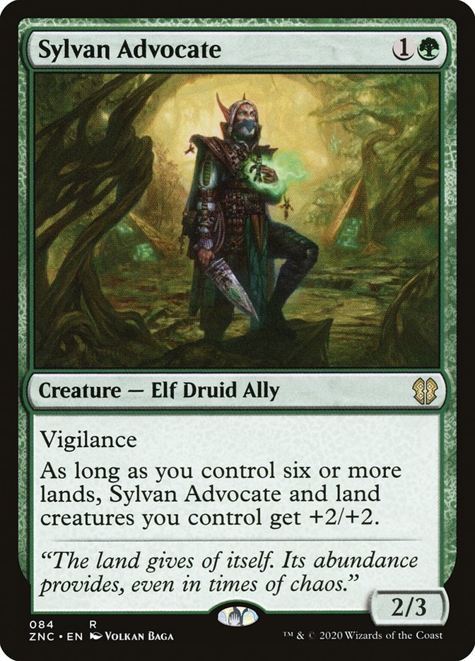 Sylvan Advocate [Zendikar Rising Commander] | The CG Realm