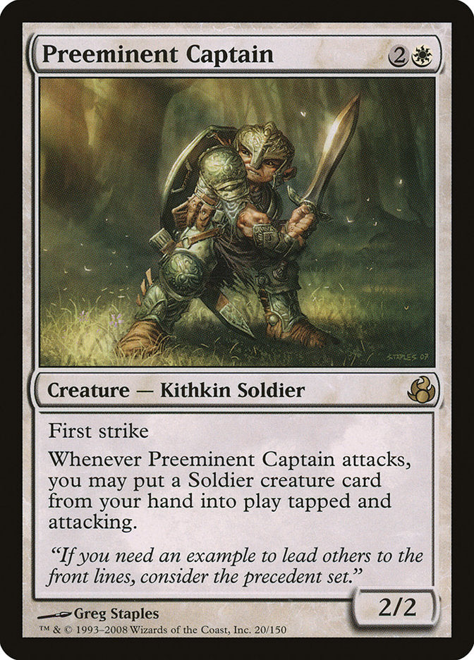Preeminent Captain [Morningtide] | The CG Realm
