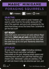 Foraging Squirrels (Magic Minigame) [Modern Horizons 2 Minigame] | The CG Realm
