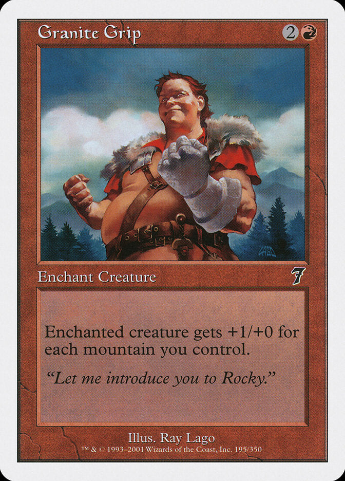Granite Grip [Seventh Edition] | The CG Realm
