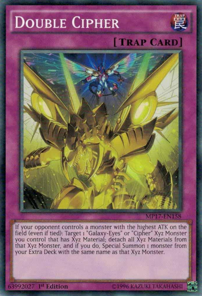 Double Cipher [MP17-EN158] Common | The CG Realm