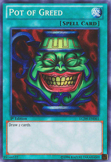 Pot of Greed [LCJW-EN061] Secret Rare | The CG Realm
