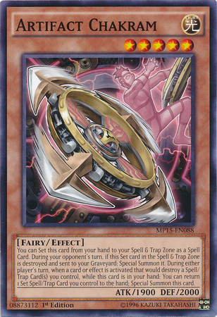 Artifact Chakram [MP15-EN088] Common | The CG Realm