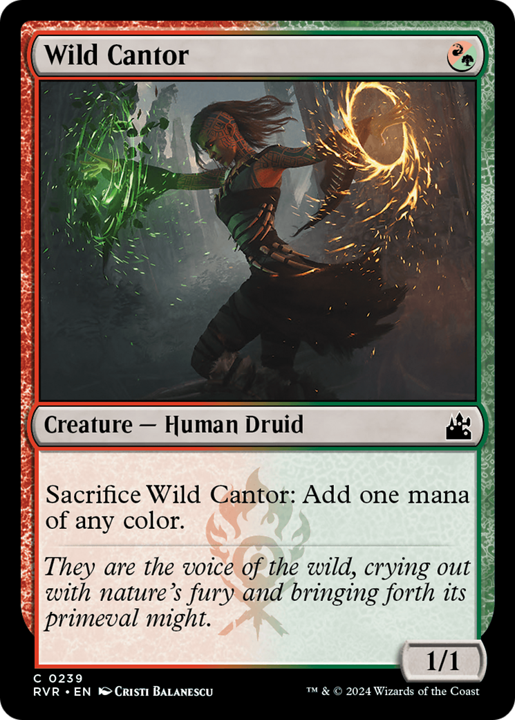Wild Cantor [Ravnica Remastered] | The CG Realm