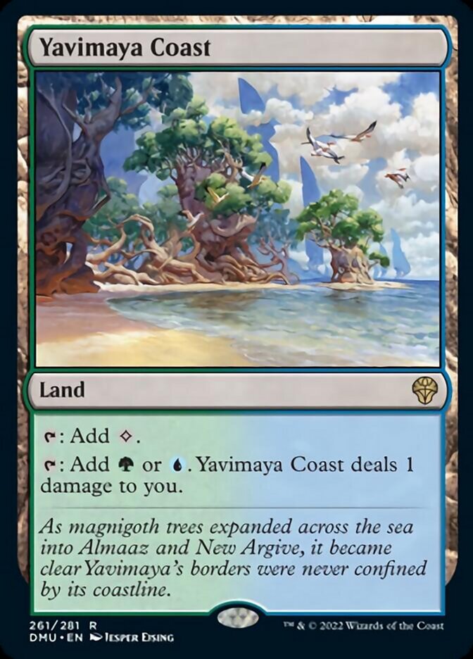 Yavimaya Coast [Dominaria United] | The CG Realm
