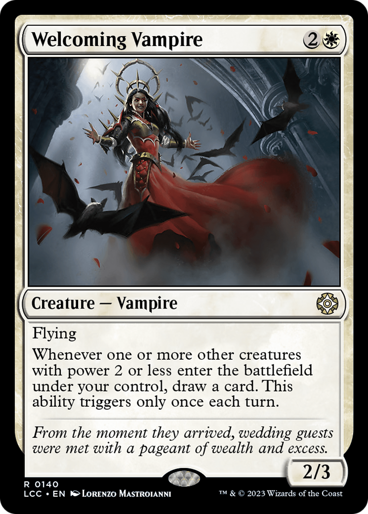 Welcoming Vampire [The Lost Caverns of Ixalan Commander] | The CG Realm