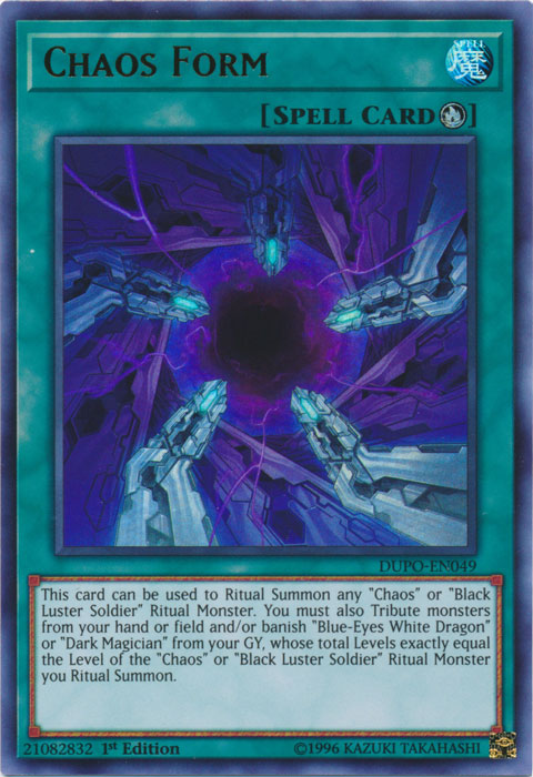 Chaos Form [DUPO-EN049] Ultra Rare | The CG Realm