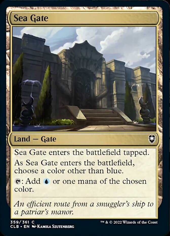 Sea Gate [Commander Legends: Battle for Baldur's Gate] | The CG Realm
