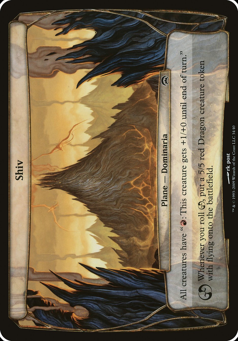 Shiv (Planes) [Planechase Planes] | The CG Realm