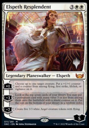Elspeth Resplendent (Promo Pack) [Streets of New Capenna Promos] | The CG Realm