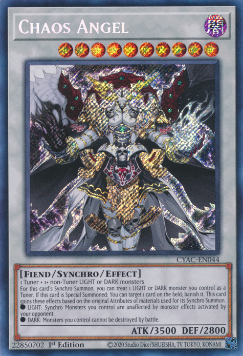 Chaos Angel [CYAC-EN044] Secret Rare | The CG Realm